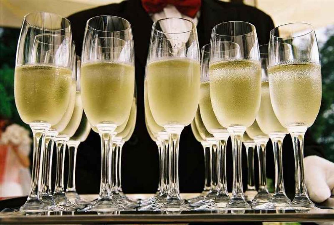 Champagne en prosecco zijn goed voor de gezondheid