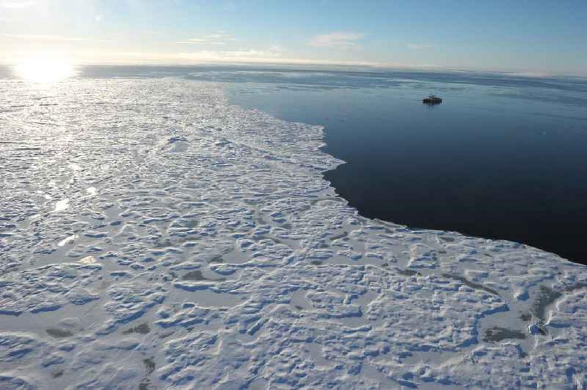 Noordpool heeft warmste jaar ooit achter de rug