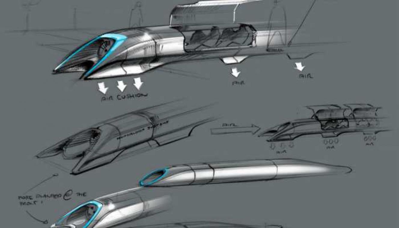 Revolutionair transportsysteem Hyperloop in de maak