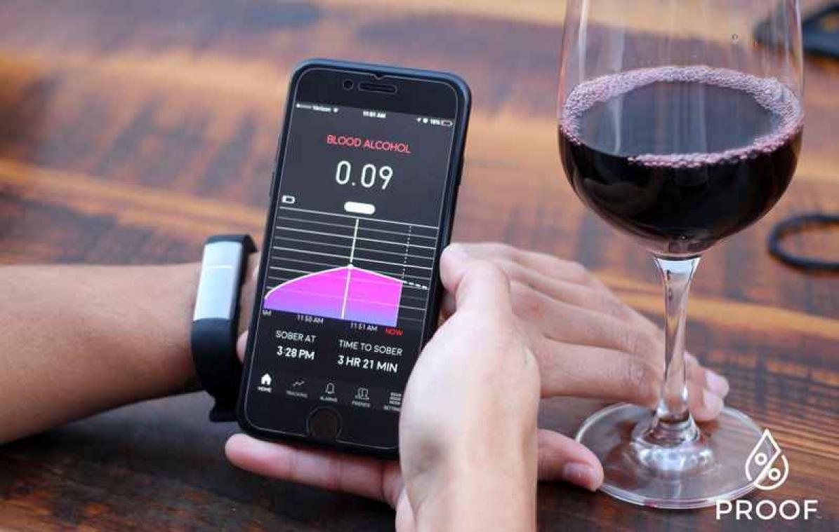 Nieuw gadget toont hoe dronken je bent