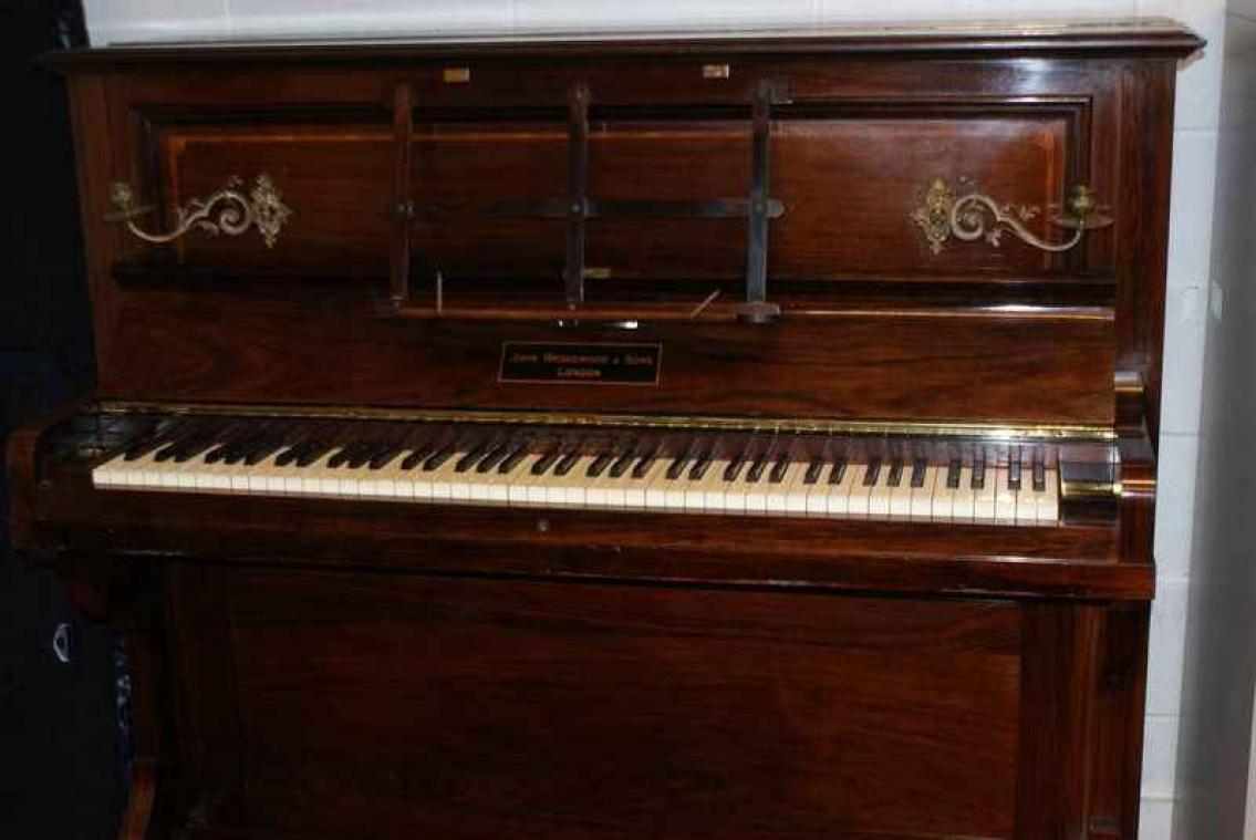 Gouden schat gevonden in oude piano