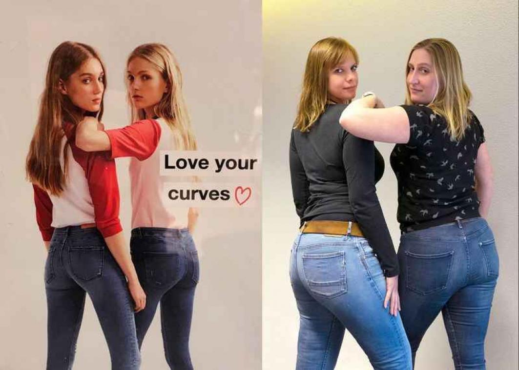'Love your curves'-modellen zonder curves bij Zara