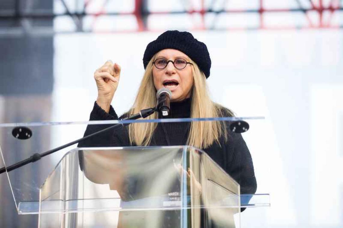 Barbra Streisand: "Ik word dik door Trump"