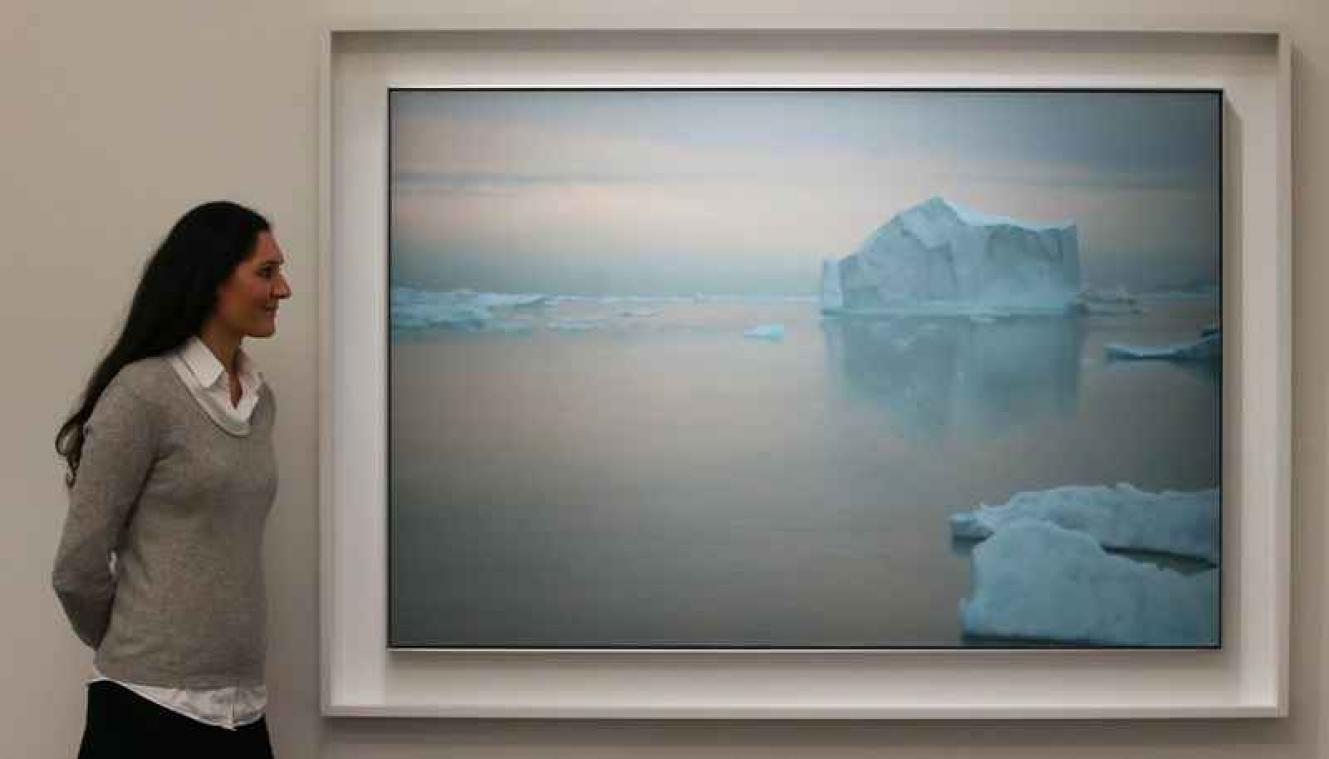 Schilderij 'Eisberg' brengt recordbedrag op