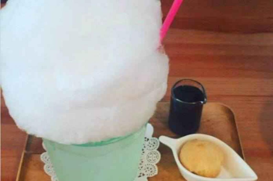 Dit drankje met suikerspin is een hit op Instagram