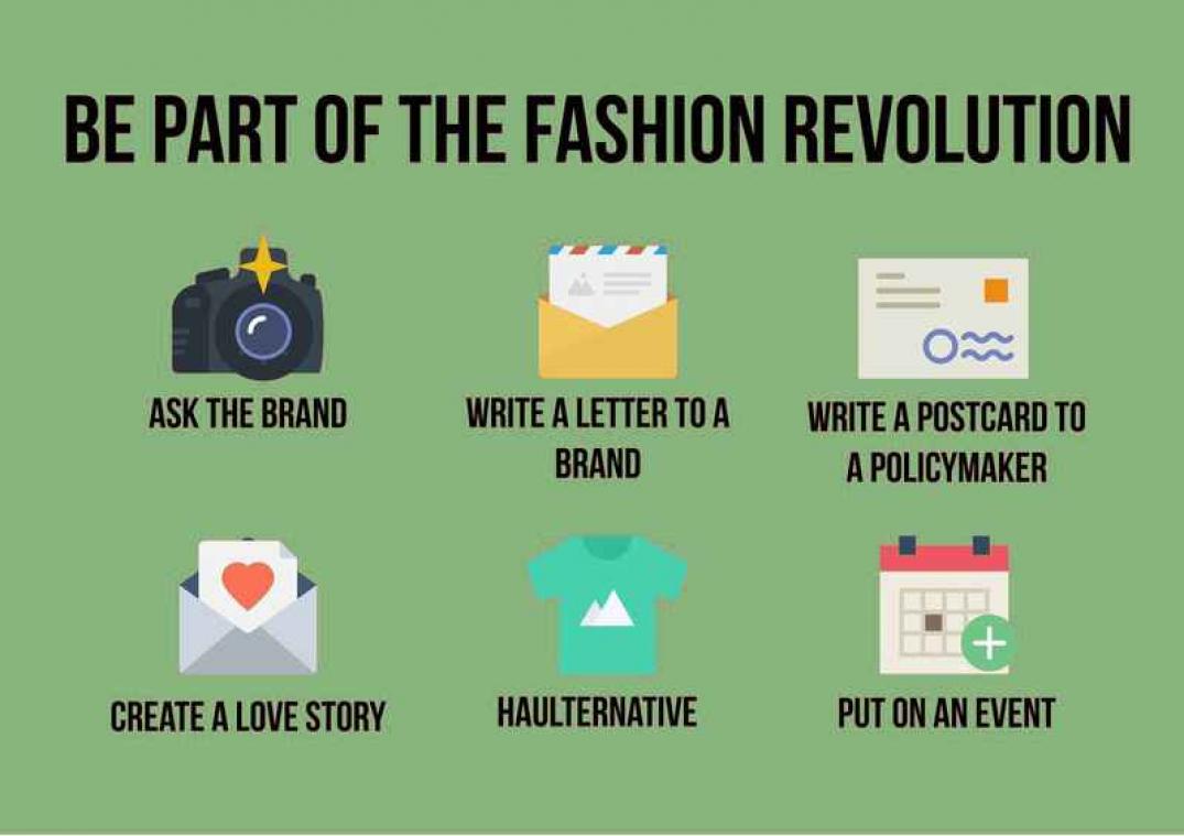 Zo neem je zelf deel aan de Fashion Revolution Week