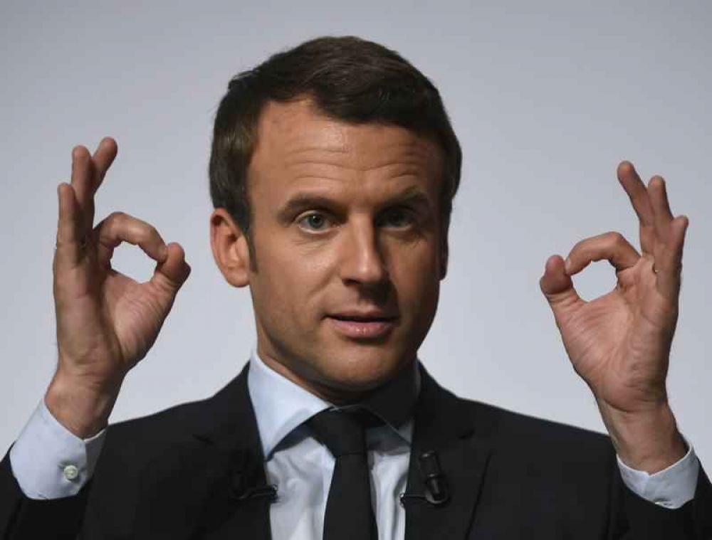 Macron wordt president met ruime voorsprong