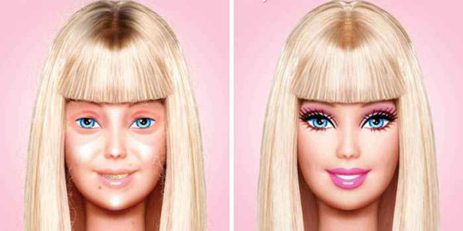 Wat als Barbie er zou uitzien als een normaal tienermeisje?