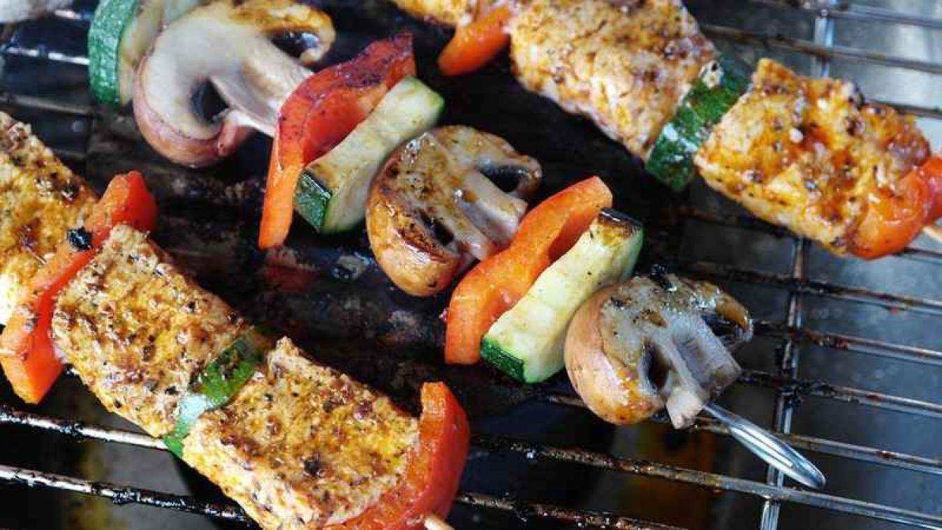 The summer of barbecue: vegetariërs doen mee