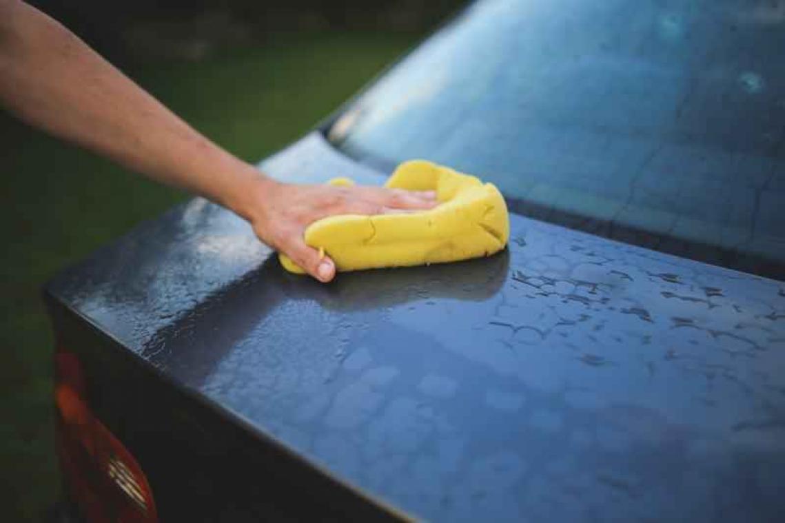 Er is te weinig water om je auto te wassen