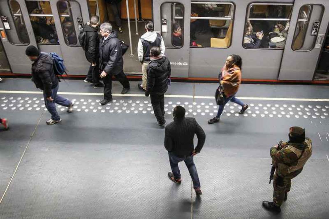 Criminaliteit in Brussels openbaar vervoer daalt