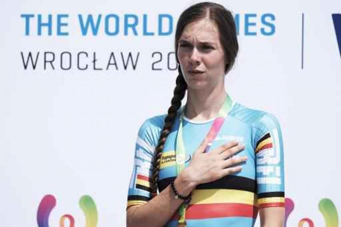 Wereldspelen - Sandrine Tas zorgt met nieuw zilver voor twaalfde Belgische medaille