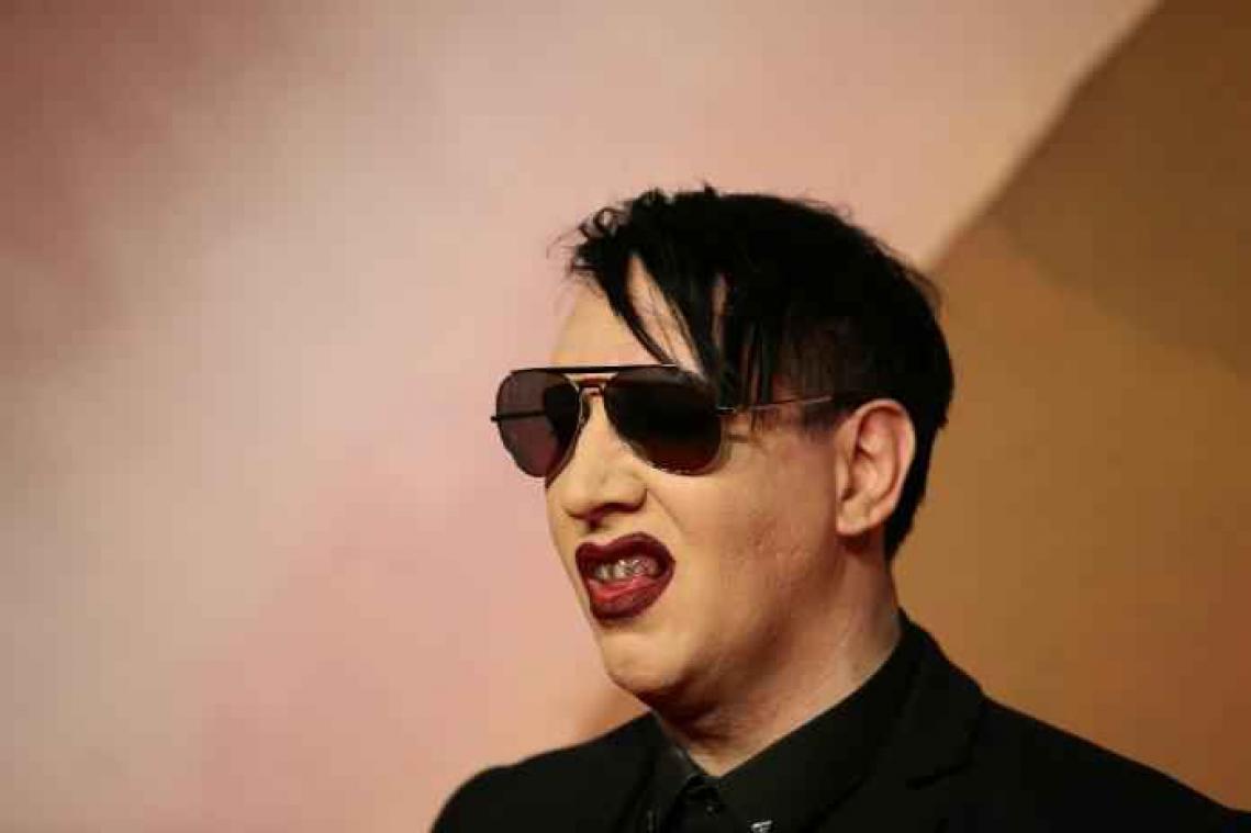 Marilyn Manson raakt gewond tijdens concert