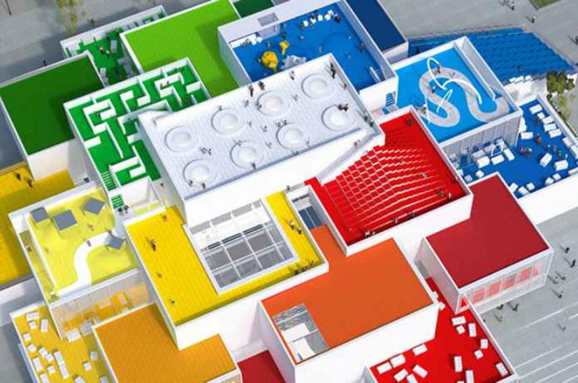 Gigantisch Legohuis opent de deuren in Denemarken