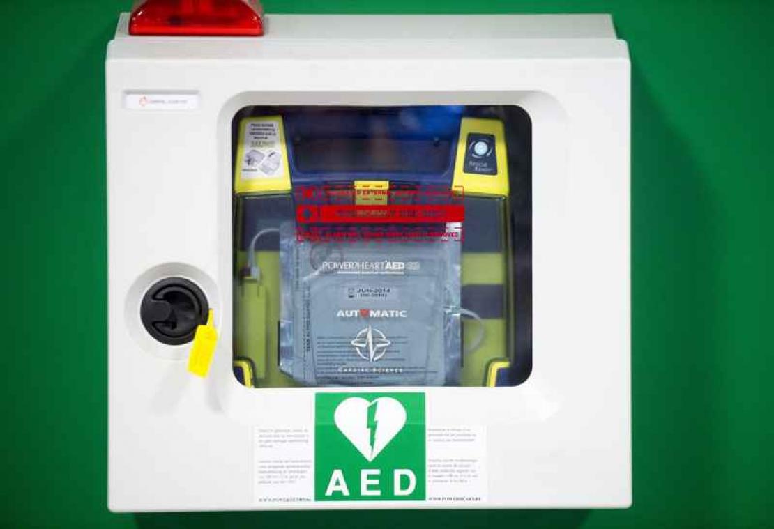 Openbare defibrillators hebben te weinig impact