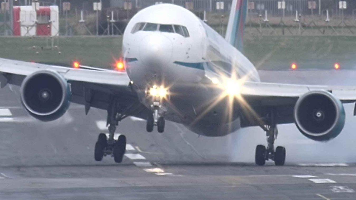 Zo stevig is het landingsgestel van een Boeing