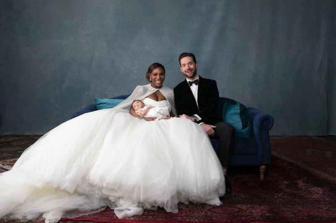 Serena Williams trouwt en pakt groots uit