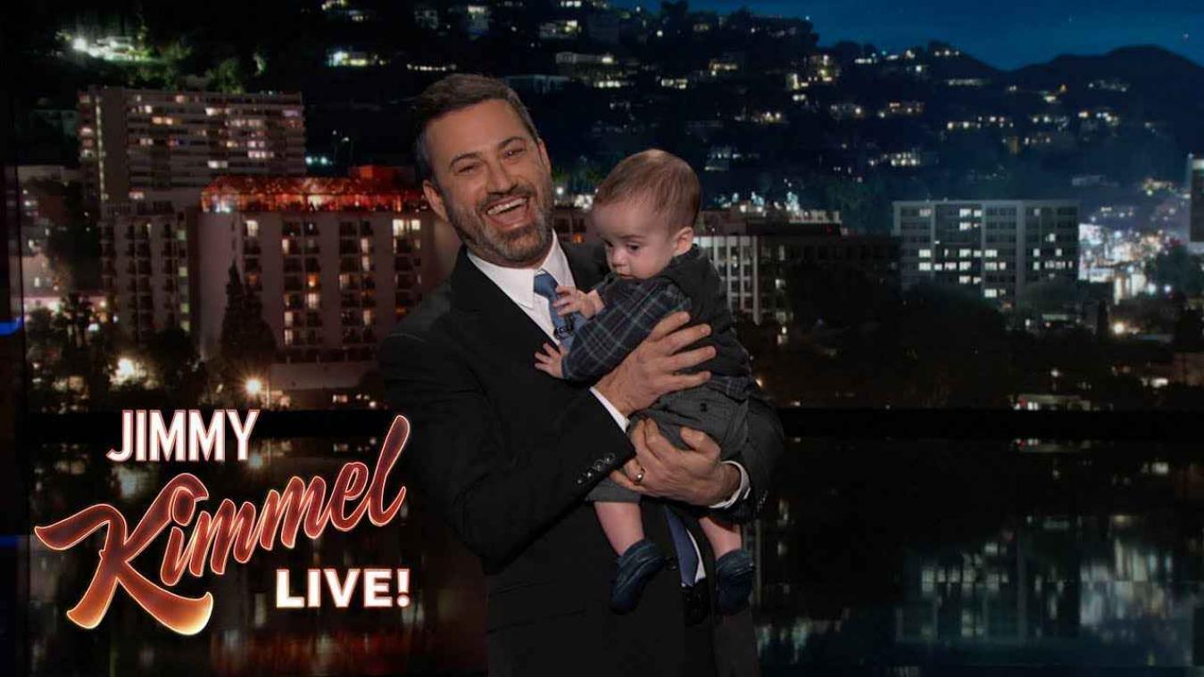 Jimmy Kimmel toont zoontje voor het eerst na hartoperatie