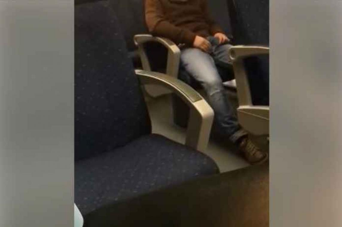 #MeToo: Belgische vrouw filmt viespeuk op de trein