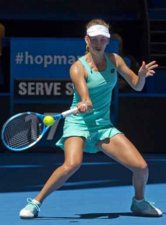Elise Mertens stoot door naar tweede ronde WTA Hobart
