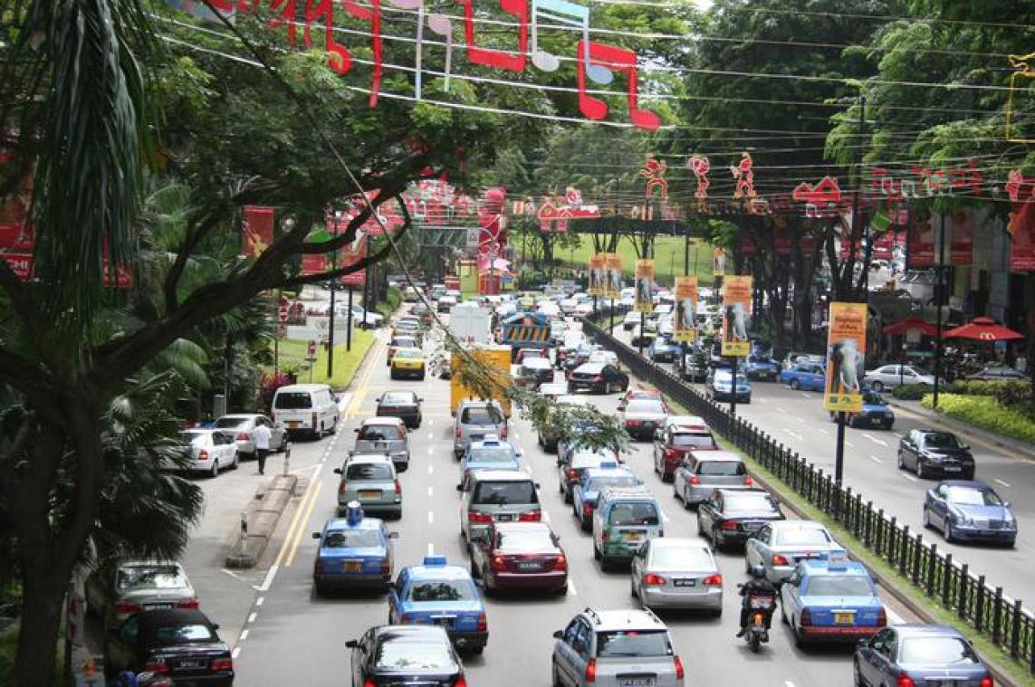 Singapore laat geen extra auto's meer toe