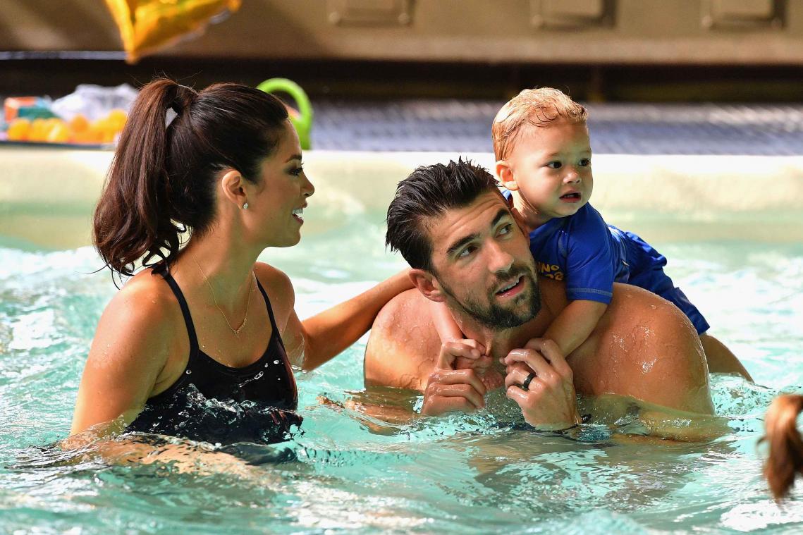 Michael Phelps verwelkomt tweede zoon