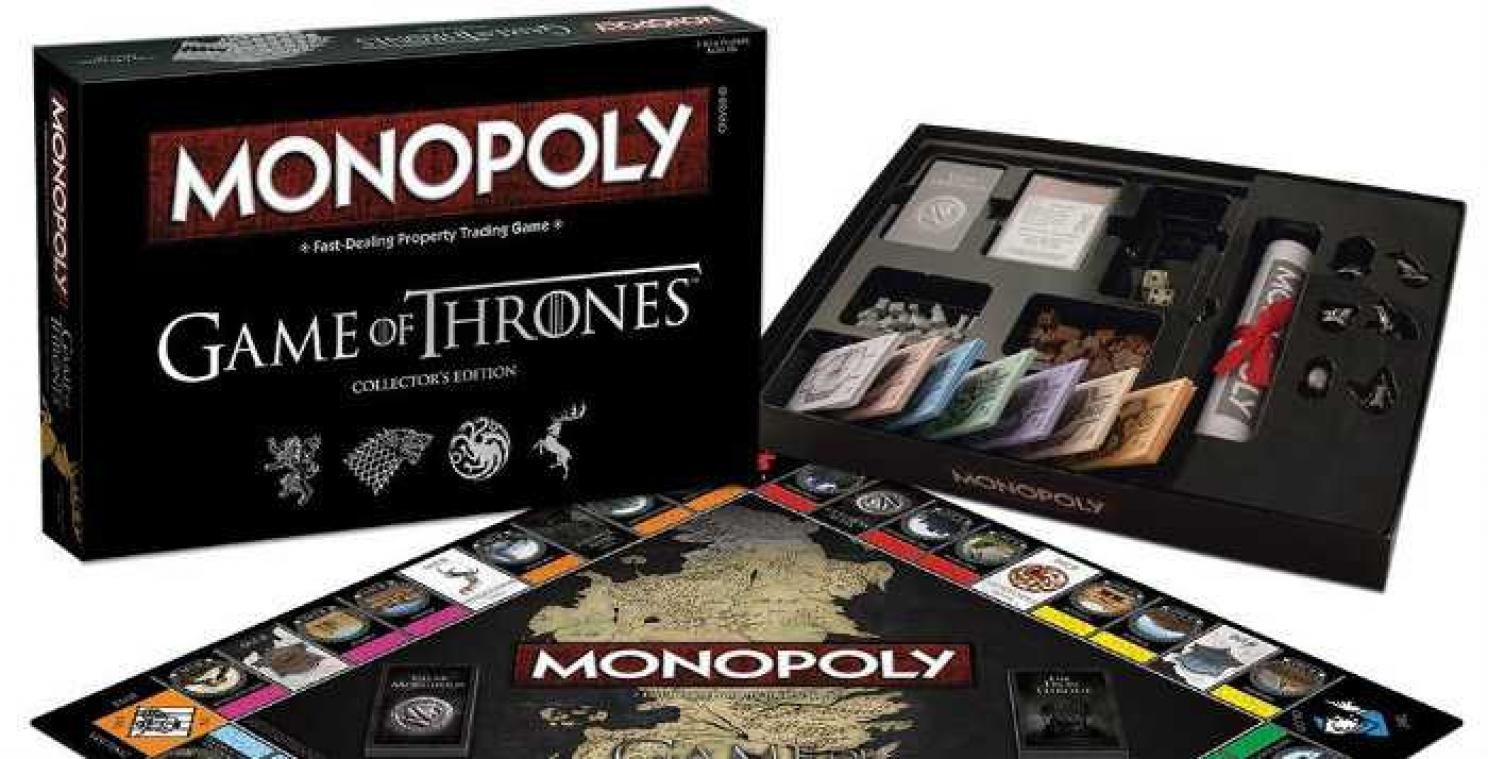 Speel Monopoly nu ook in 'Game of Thrones-vorm