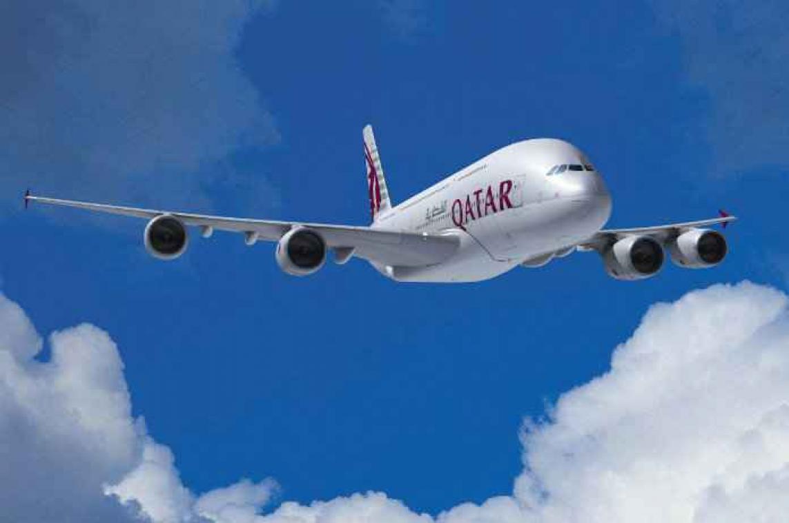 Nieuwe design Qatar Airways minimaliseert lastige jetlag