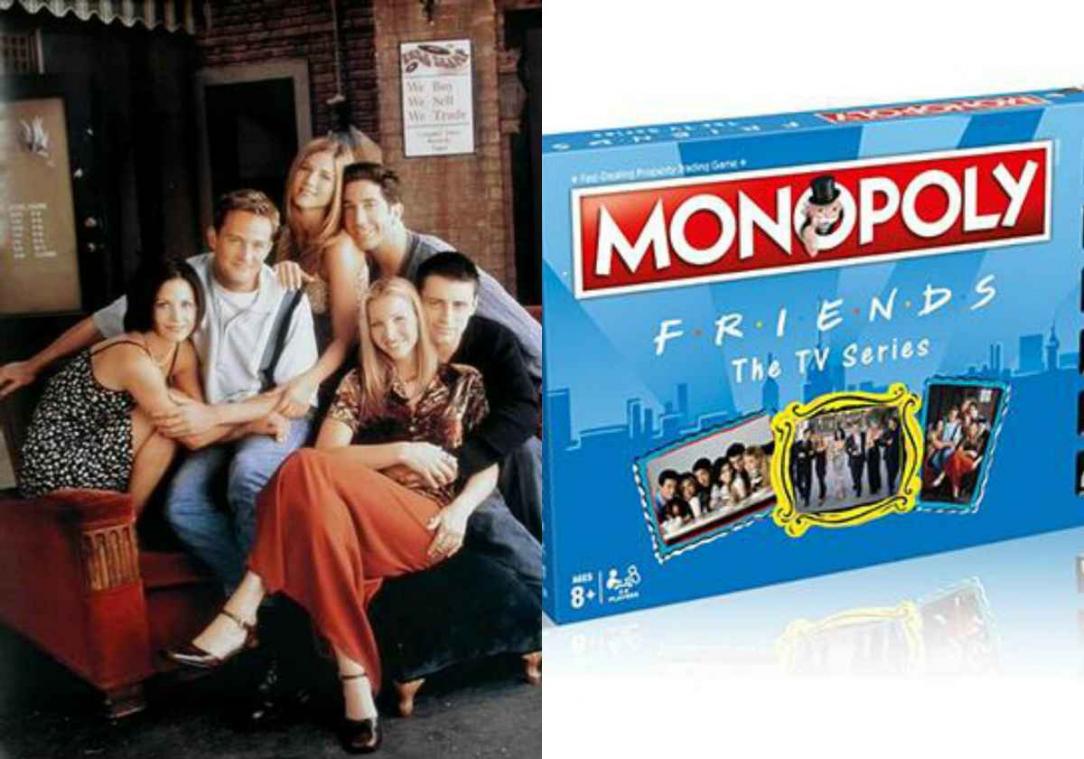 Joepie: er bestaat een 'Friends'-editie van Monopoly