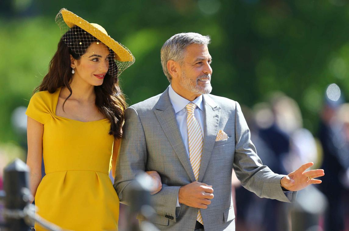 George Clooney danste op koninklijk huwelijk met Meghan én Kate