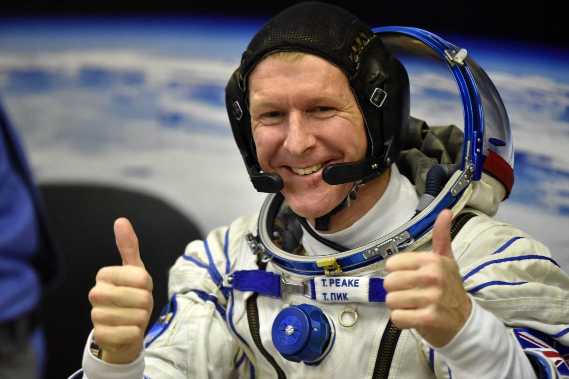 Britse astronaut is verkeerd verbonden: "Hallo, is dit de aarde?"
