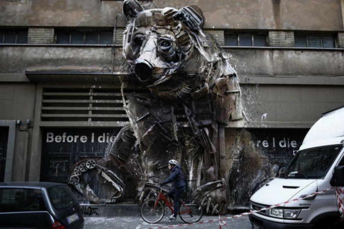 Bordalo II, de straatkunstenaar die vuilnis omzet in kunst