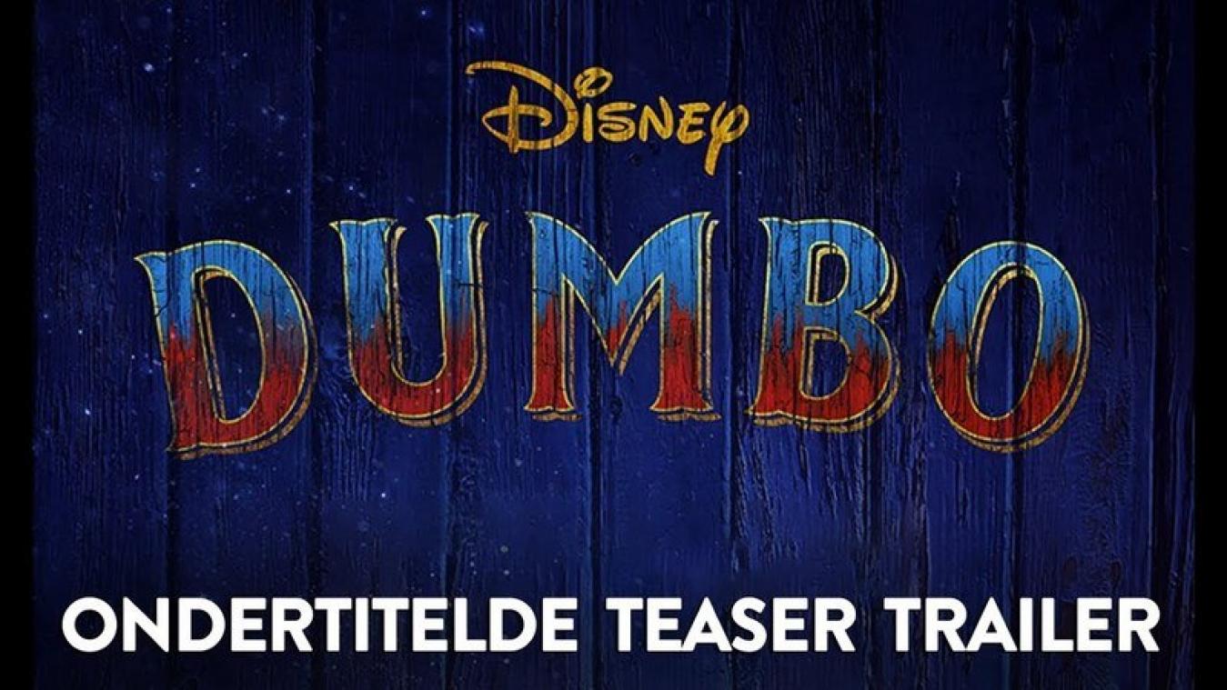 Bekijk hier de eerste teaser voor Disney's nieuwe film 'Dumbo'