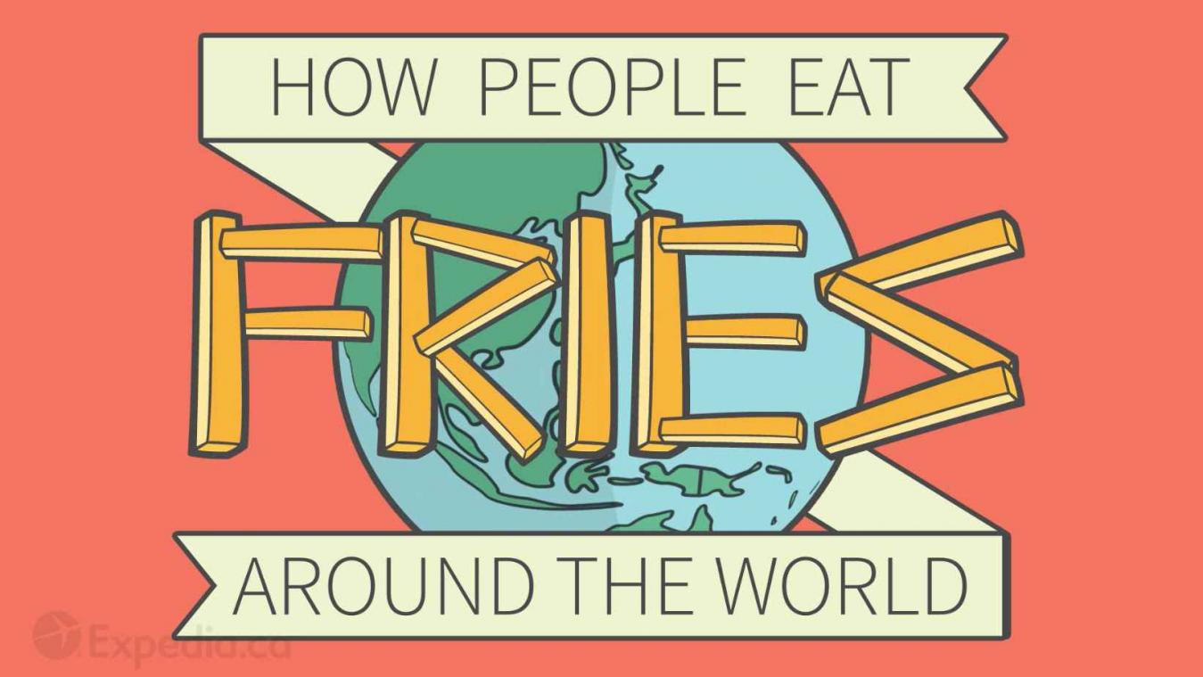 Zo eten mensen van over de hele wereld hun frietjes het liefst