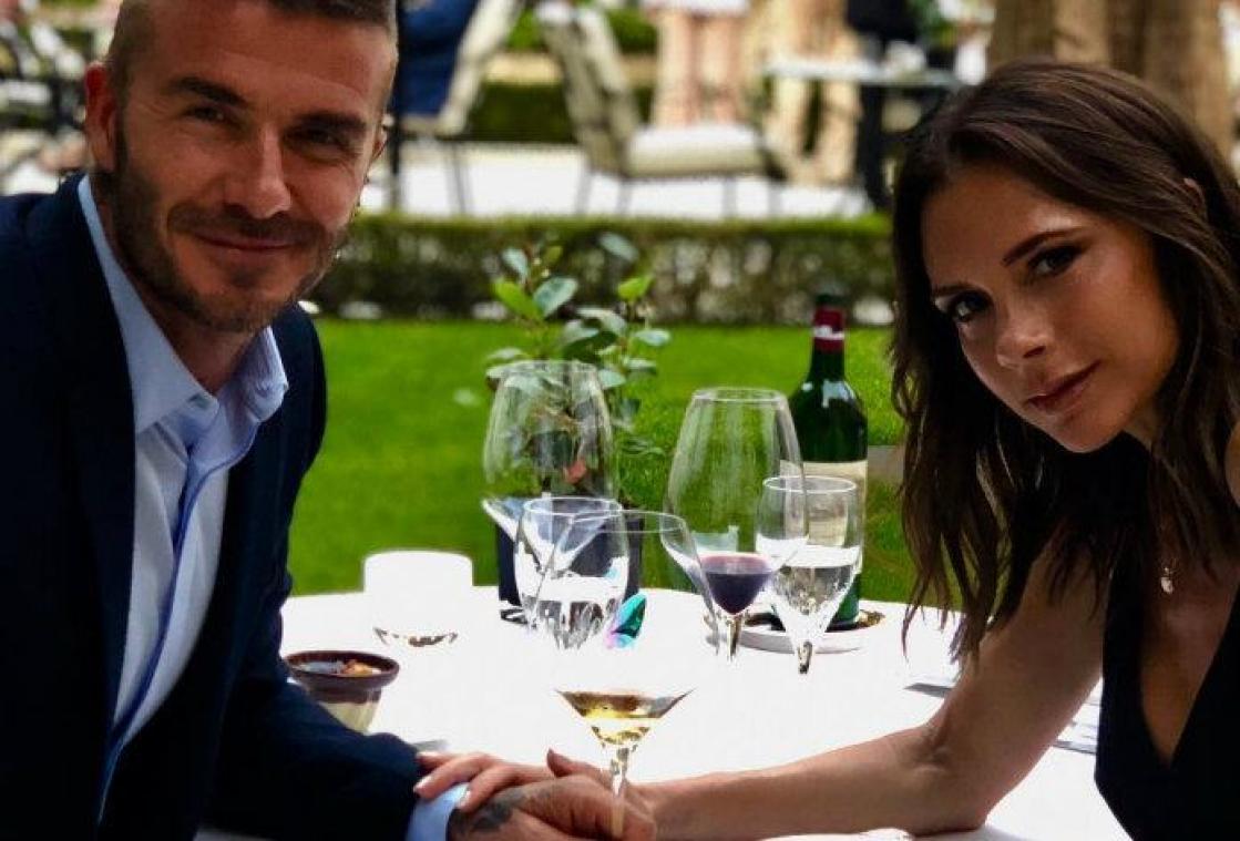 David Beckham viert 19e huwelijksverjaardag met fles wijn van 1.750 euro