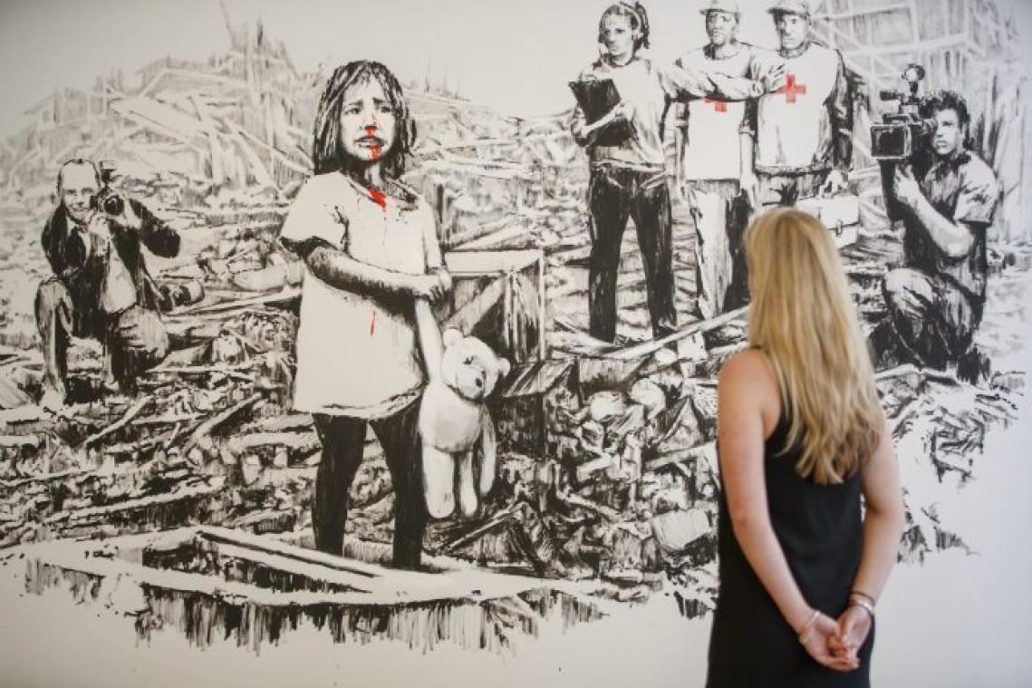 Londense galerij toont belangrijkste kunstwerken van Banksy
