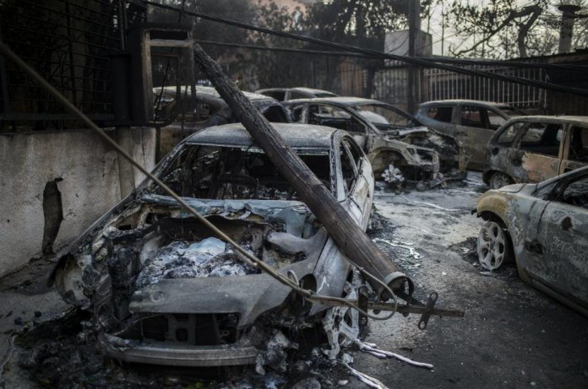 Belg komt om bij bosbranden in Griekenland