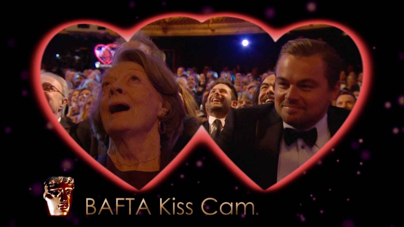 Bafta-winnaar DiCaprio kust 81-jarige actrice