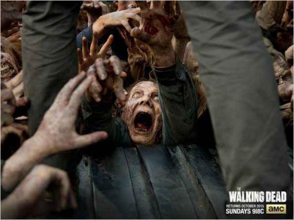 Politie rukt uit voor schreeuwende 'Walking Dead'-kijkers