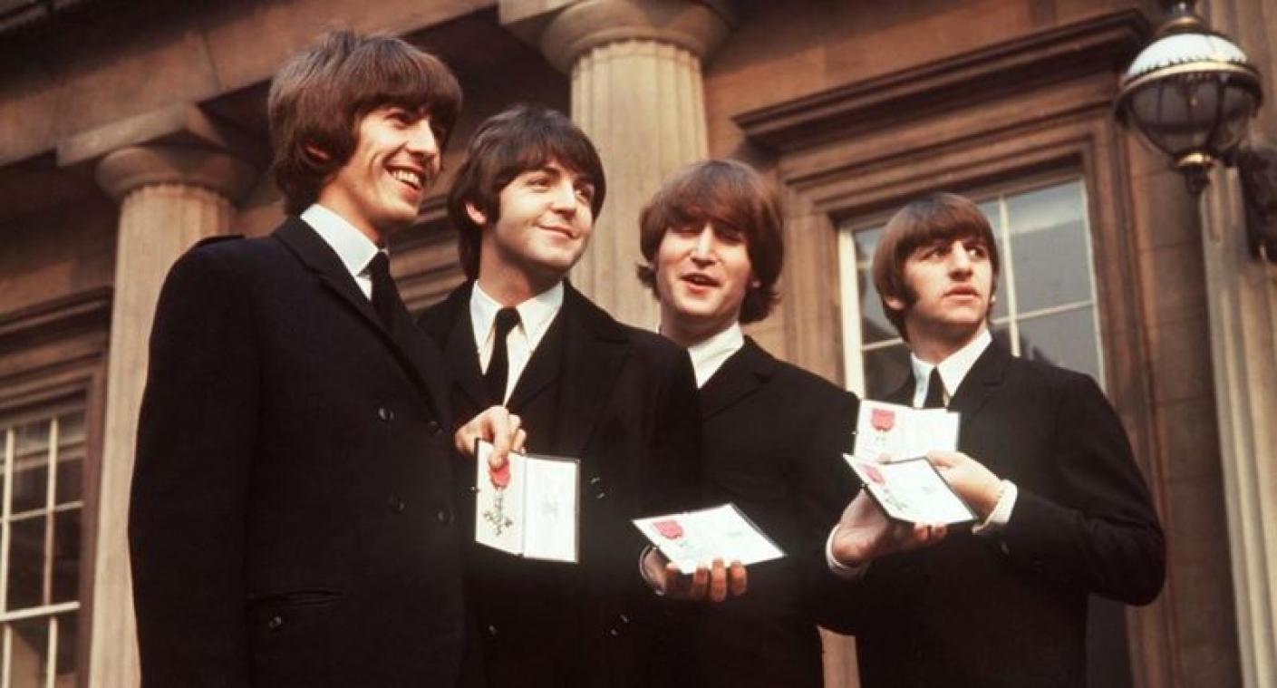 The Beatles-zonen lijken akelig veel op hun beroemde vaders
