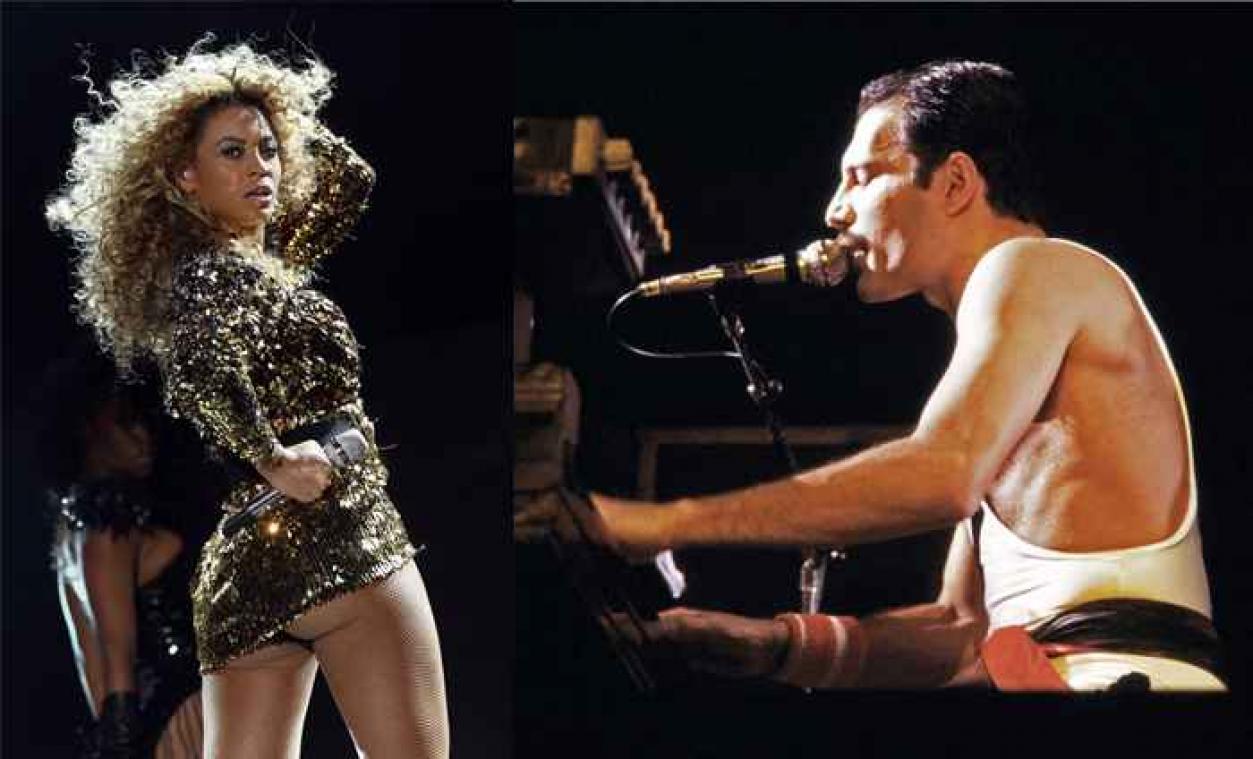 Het grote verschil tussen Freddie Mercury en Beyoncé
