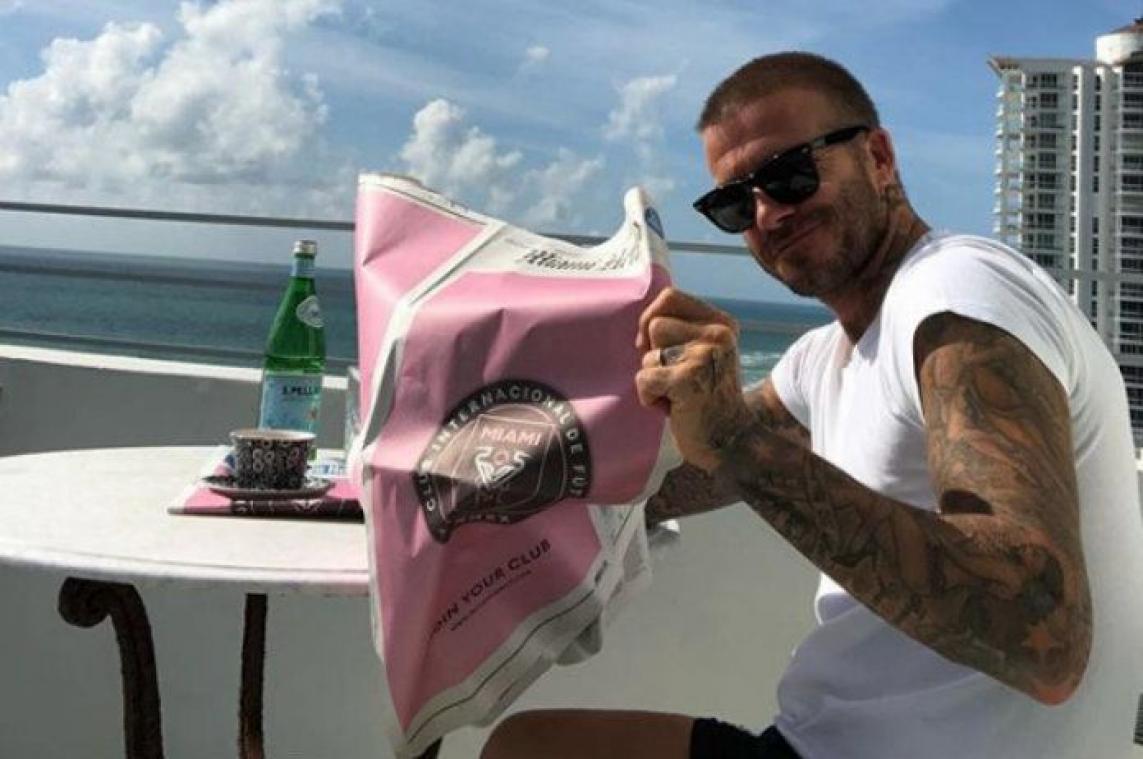 David Beckham verliest zijn wilde haren