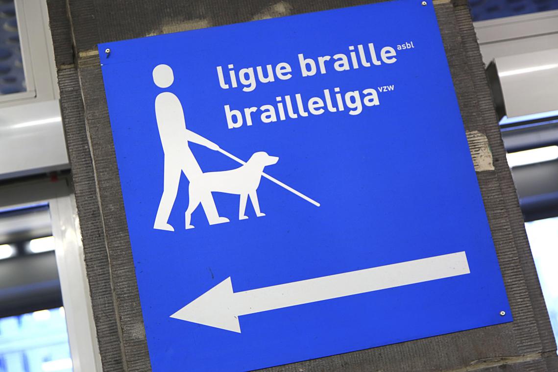 Brailleliga loopt 20 km door Brussel voor blinde en slechtziende kinderen