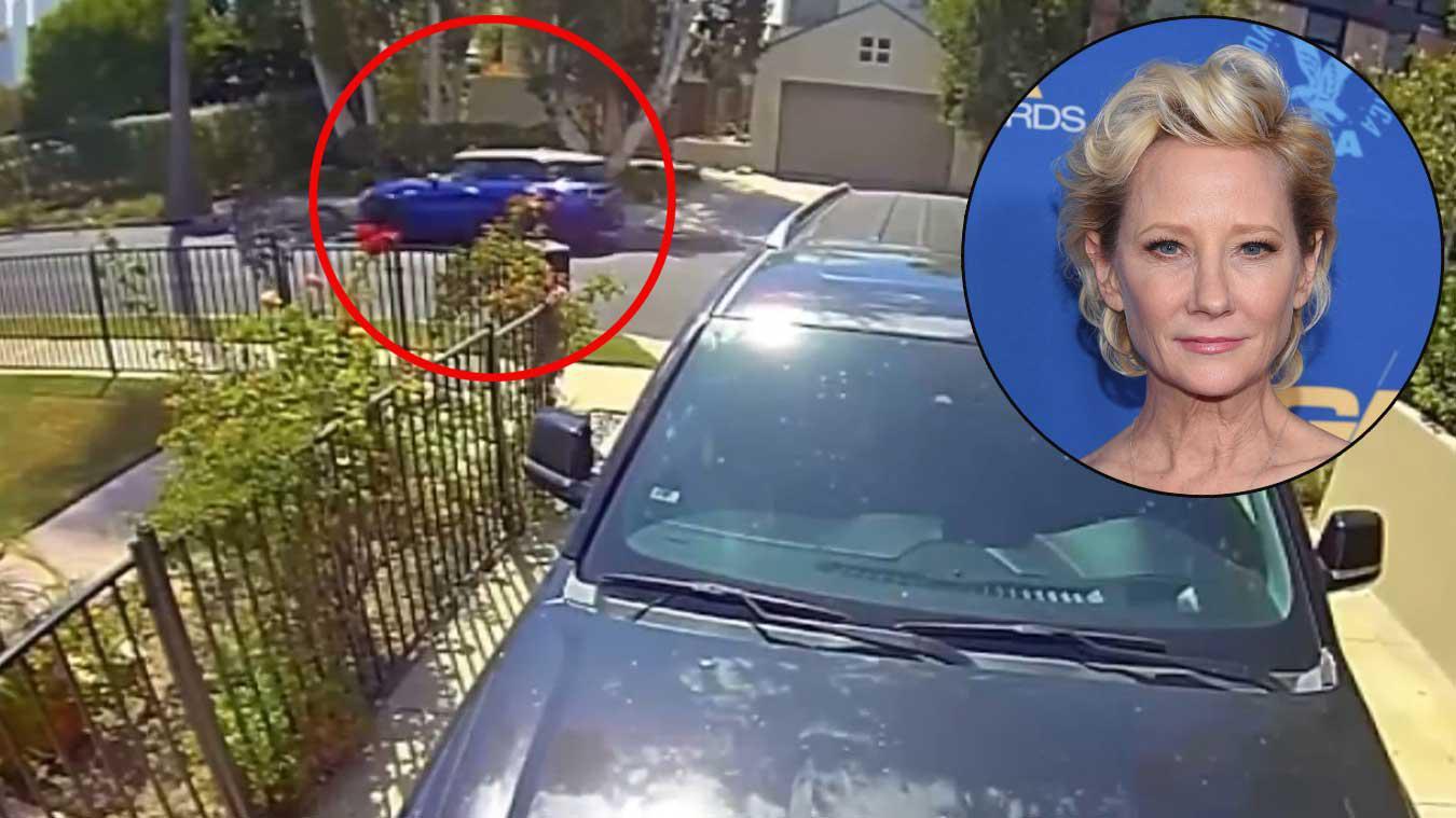 Video toont hoe snel Anne Heche reed voor ze met haar auto crashte: «Vreselijk om te zien!»