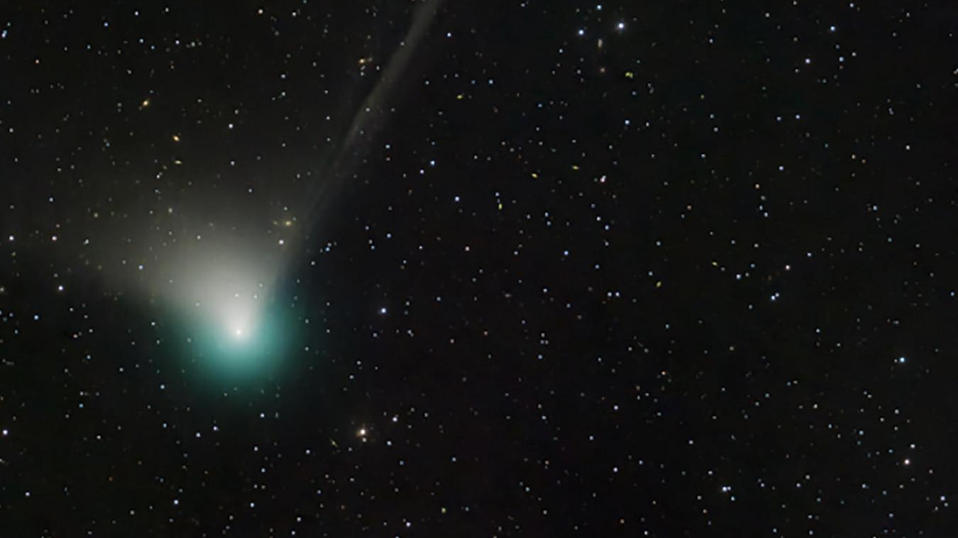 Groene komeet passeert binnenkort voor het eerst sinds de steentijd boven België