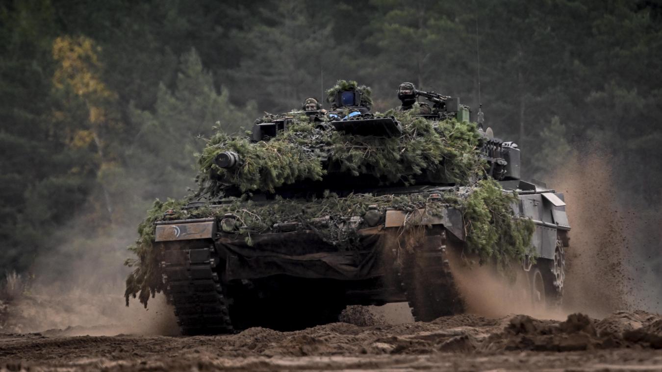 Duitsland levert 14 Leopard 2-tanks aan Oekraïne